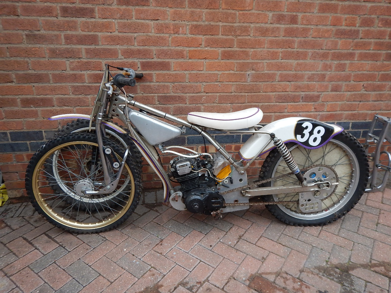 Appraisal: A Dirt Track or Speedway bike with Honda petrol engine