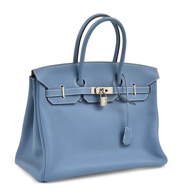 Appraisal: A BIRKIN HANDBAG BY HERMES A BIRKIN HANDBAG BY HERMES