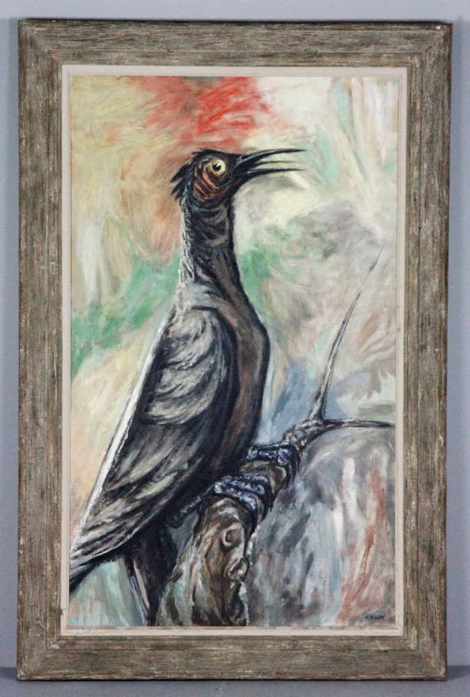 Appraisal: - Brook Frightened Bird O C Alexander Brook American -