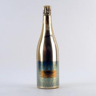 Appraisal: Circa Taittinger Collection Victor Vasarely Champagne Bottle in Original Box