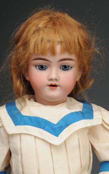 Appraisal: Lot of German Bisque Dolls Description Ca Bisque socket head