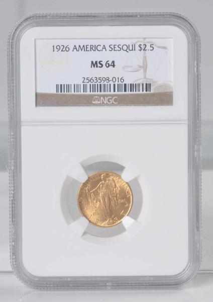 Appraisal: America Sesqui MS NGC