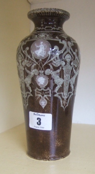 Appraisal: A Sevres porcelain vase in the style of Taxile Doat