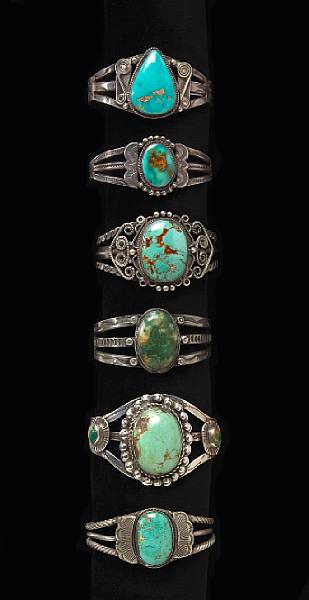 Appraisal: Native AmericanJewelryProperty from the Estate of Lynn Trusdell New Hope