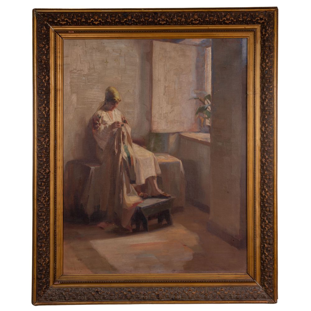 Appraisal: APOSTOLOS GERALIS GREEK FRENCH - OIL ON CANVASUndated signed upper