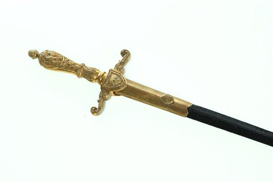 Appraisal: SWORD American mid th century Diplomatic Corps sword with trefoil