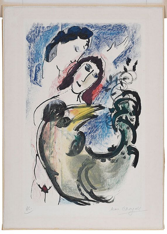 Appraisal: Marc Chagall French Russian - Le Coq Jaune K hors