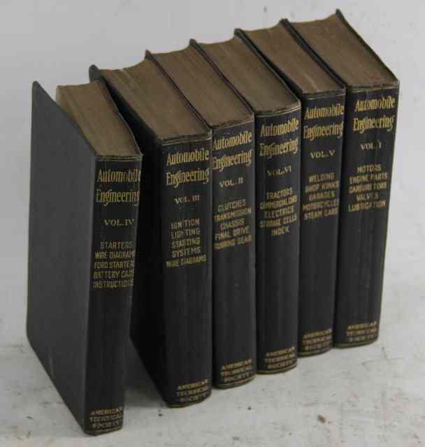 Appraisal: Hayward C B and others Automobile Engineering six volumes American