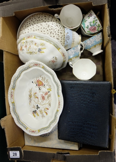 Appraisal: A collection of pottery to include Royal Albert teaware Adams