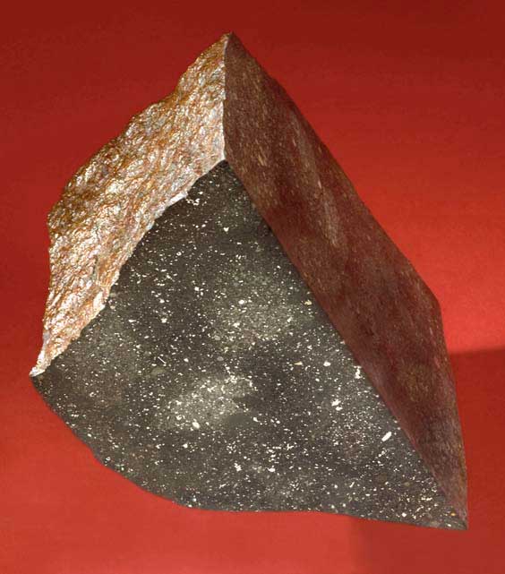 Appraisal: GHUBARA - AN EXEMPLARY XENOLITHIC METEORITE AND MODERN SCULPTURE FROM