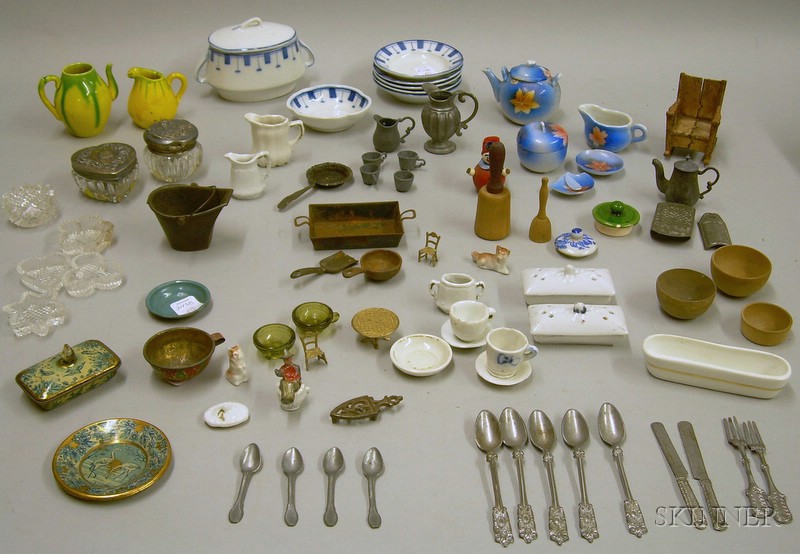 Appraisal: Lot of Assorted Table and Kitchenware and Accessories th century