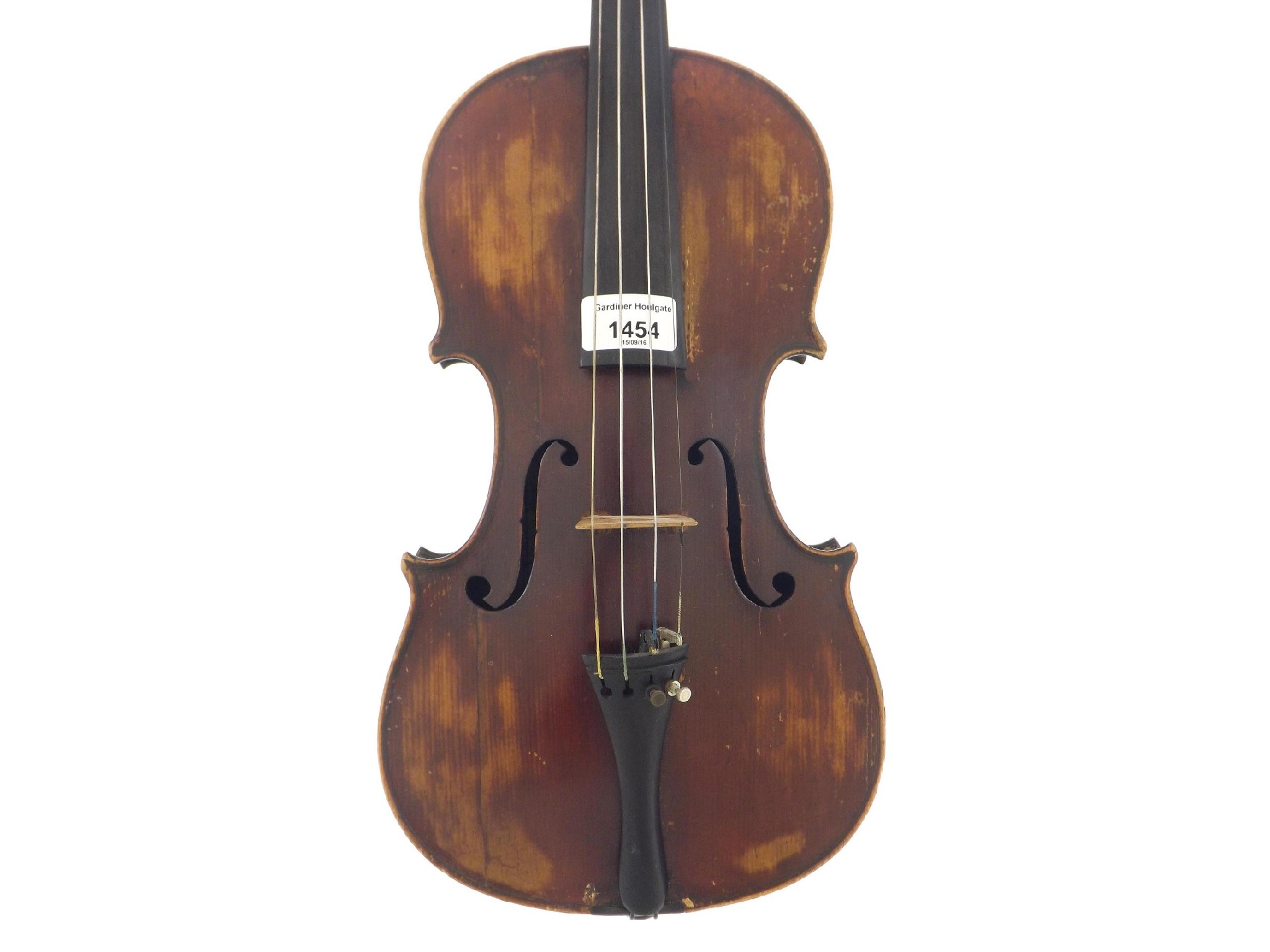 Appraisal: French violin of the Gand Bernardel School labelled Claude Boivin