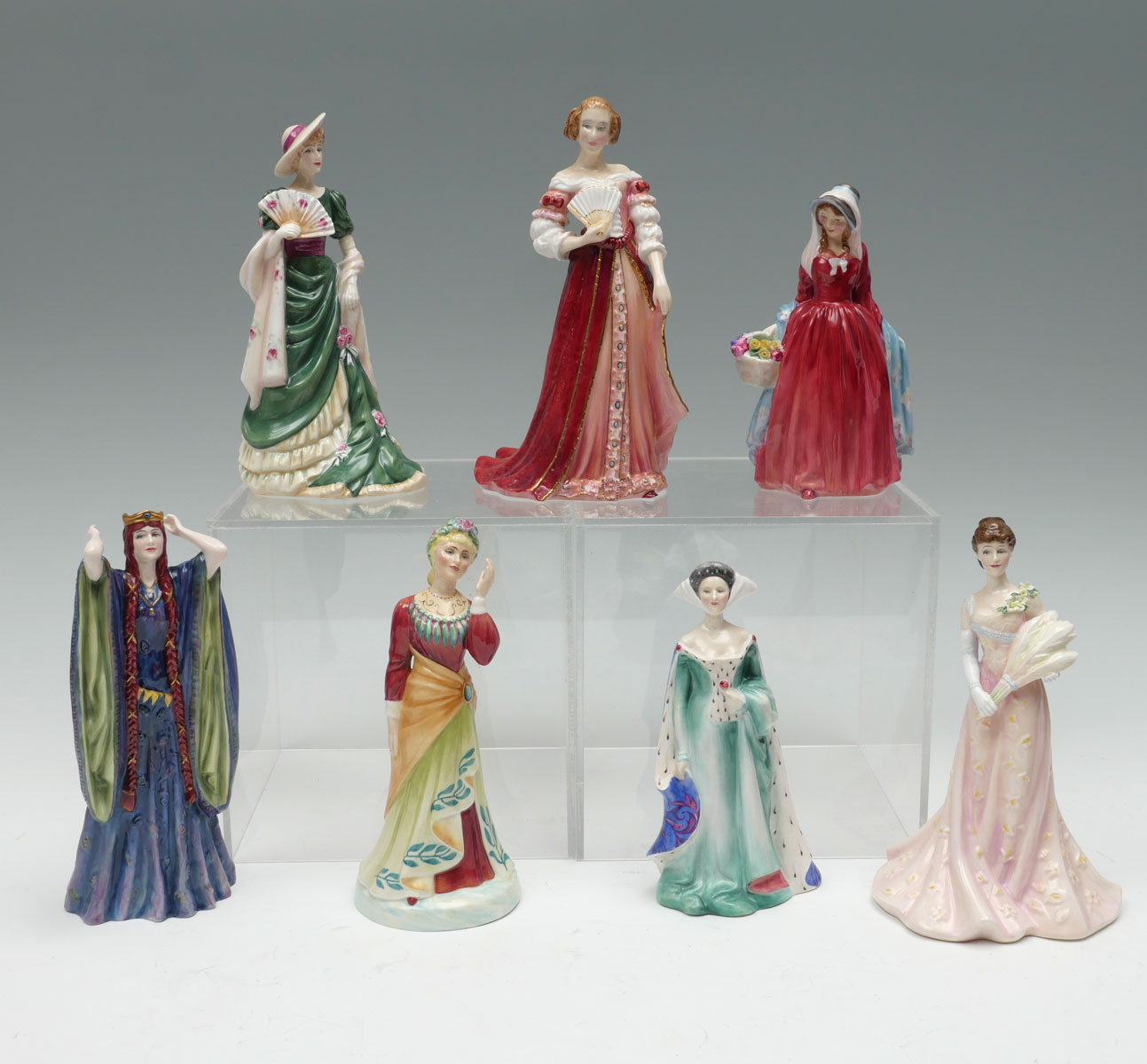 Appraisal: LOT OF ROYAL DOULTON LADIES ''Sarah Bernhardt'' Victorian Actress Collection