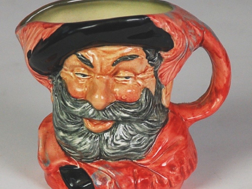 Appraisal: ROYAL DOULTON SMALL POTTERY CHARACTER JUG 'FALSTAFF' D cm high