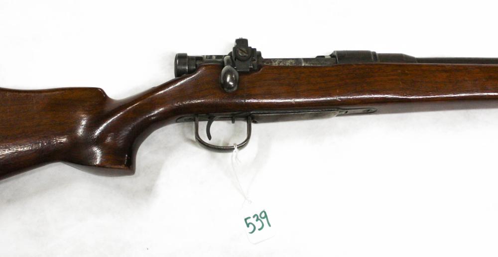 Appraisal: SPORTERIZED JAPANESE TYPE BOLT ACTION RIFLE - caliber barrel blued