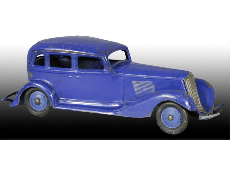 Appraisal: Pressed Steel Cor-Cor Graham Sedan Toy Description '' L Circa