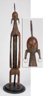 Appraisal: Hand carved mumuye sculpture Nigeria h Mumuye sculpture or iagalagana