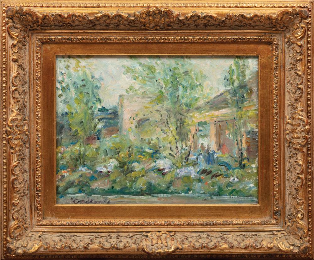 Appraisal: Charles Whitfield Richards American Louisiana - Pass Christian Cabin oil