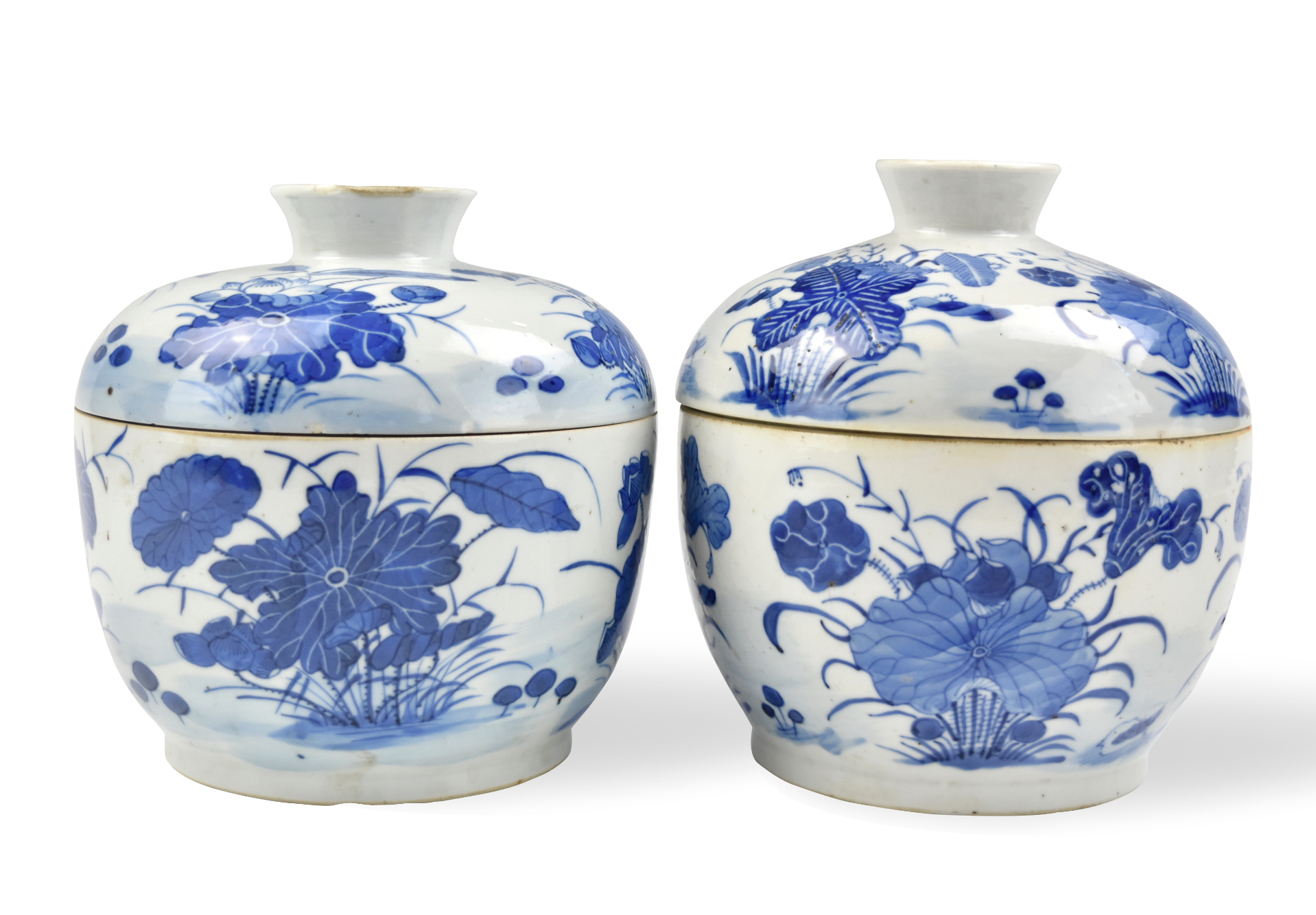 Appraisal: Chinese th C a pair of blue and white jar