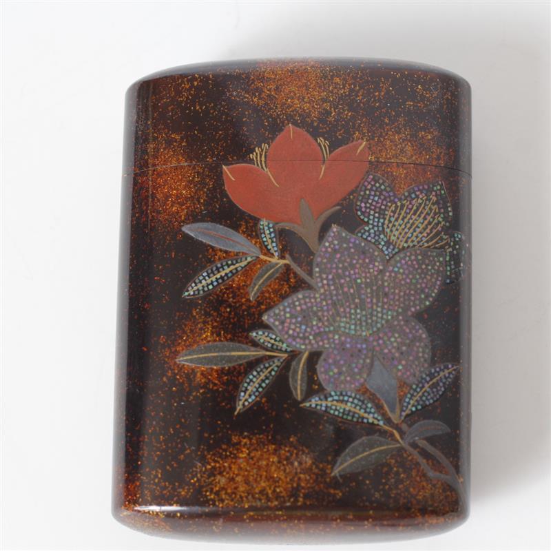 Appraisal: Japanese lacquer case box inro H x W