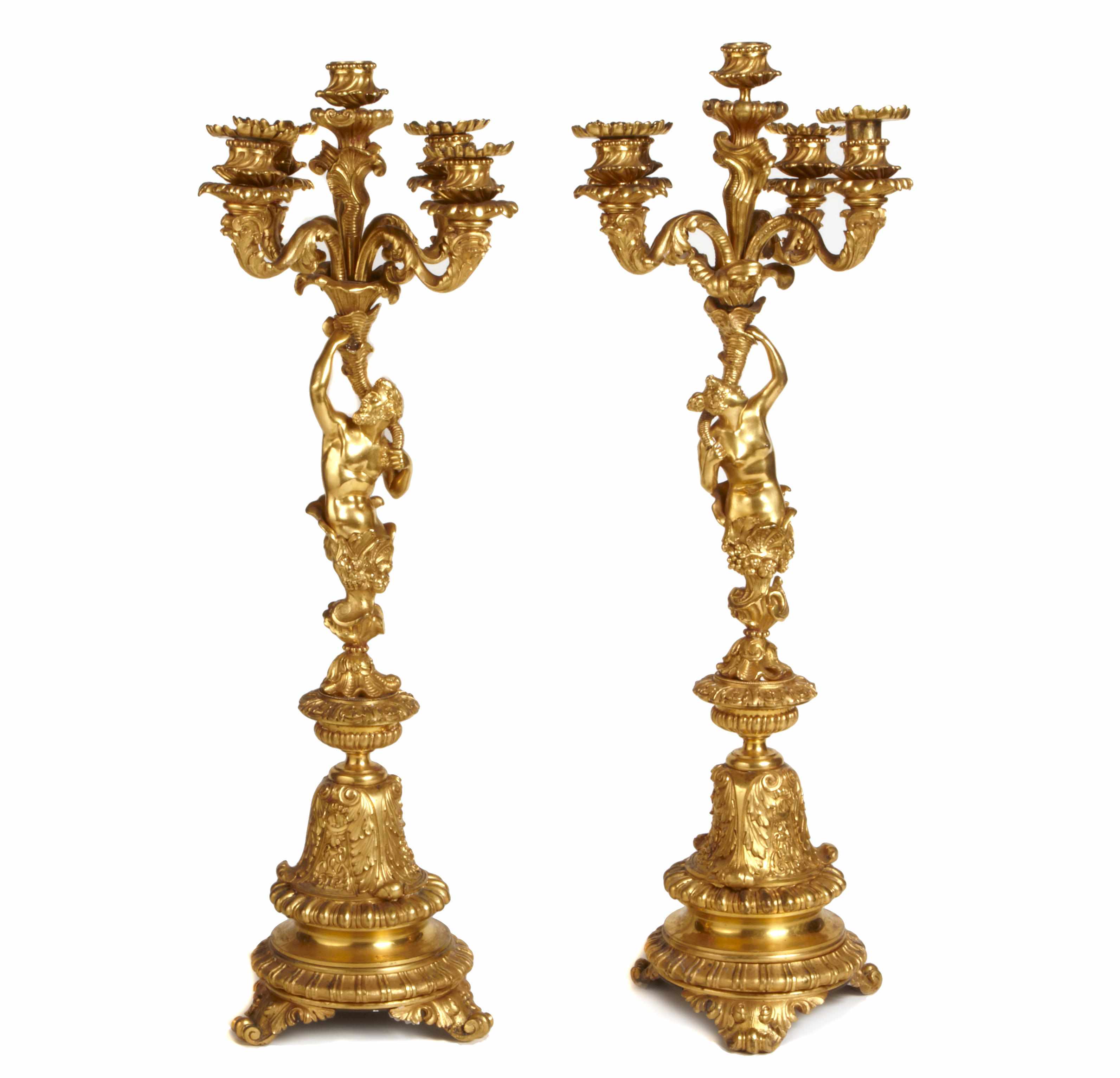 Appraisal: Property of various owners A pair of Louis XV style