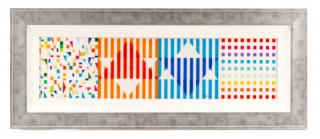 Appraisal: Yaacov Agam Stars of Hope Dynasty Series Yaacov Agam Isreali