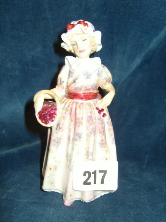 Appraisal: A Royal Doulton model of a girl wearing a mob