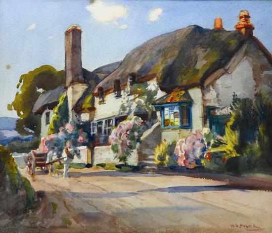 Appraisal: Harold Septimus Power - The Cottage watercolour signed 'H S