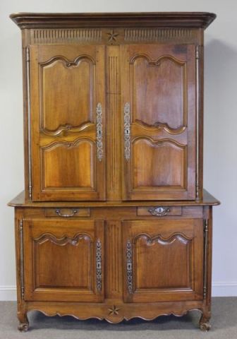 Appraisal: th Century French Provincial Piece Cabinet From a Rye NY