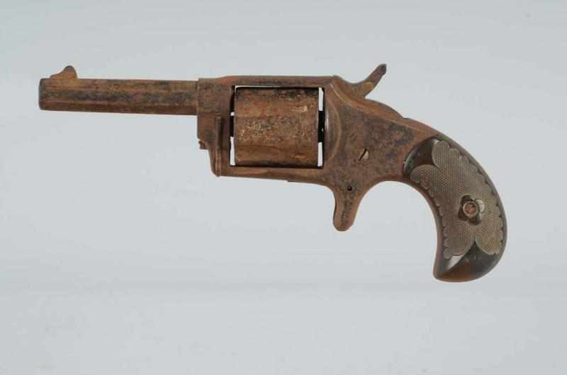 Appraisal: Early Shot Pocket Style Revolver Description Cal Gun is missing