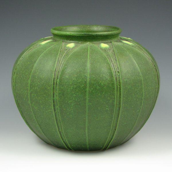 Appraisal: Early bulbous vase from The Arts Clay Co from in