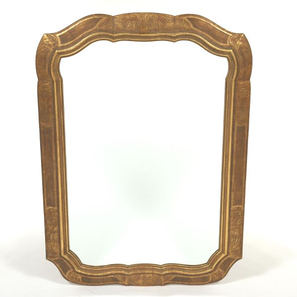 Appraisal: D MILCH SON TRADITIONAL STYLE WALL MIRROR x Gilt framed