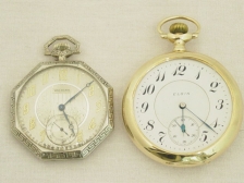 Appraisal: Gold K Waltham S OF and Elgin GM Wheeler S