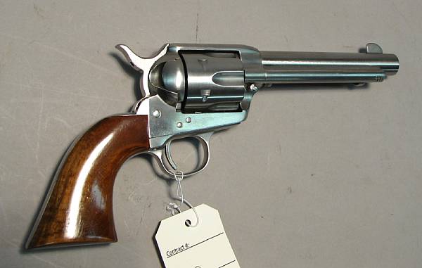 Appraisal: A boxed Great Western Model single action army revolver Serial