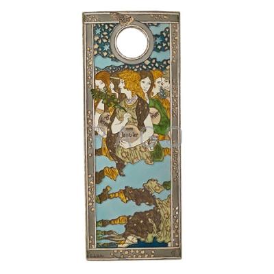 Appraisal: EUGENE GRASSET EMILE MULLER Art Nouveau tile Condition Report