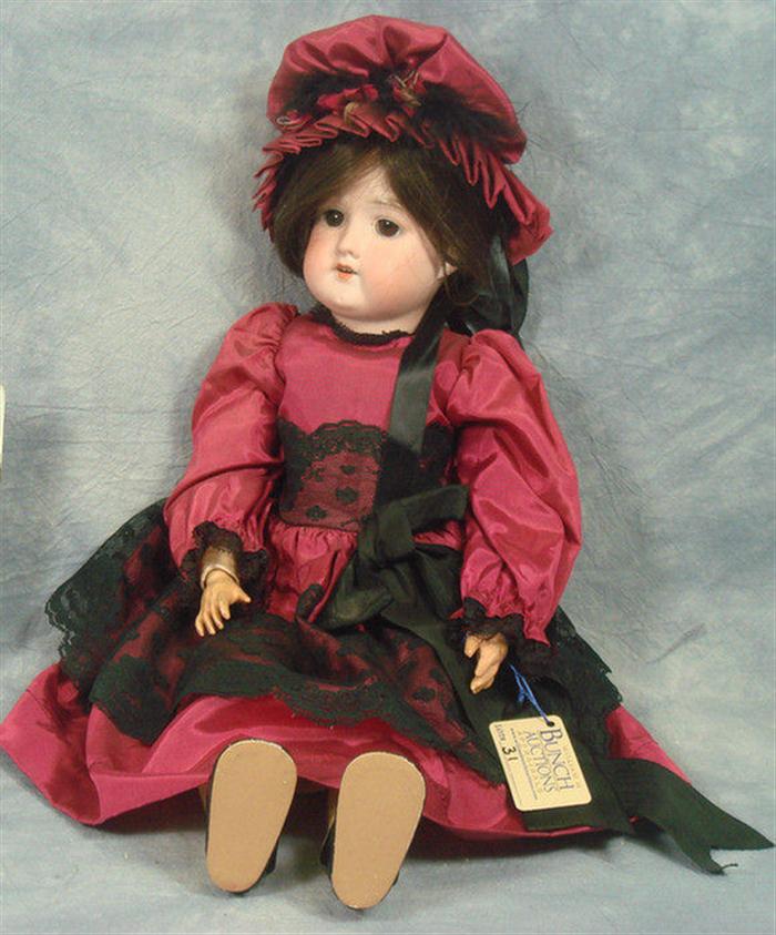 Appraisal: Armand Marseille Germany Floradora bisque head doll inches tall bisque