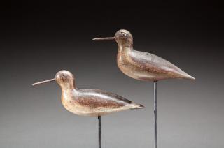 Appraisal: Dowitcher Pair by Mason Decoy Factory Dowitcher PairMason Decoy Factory