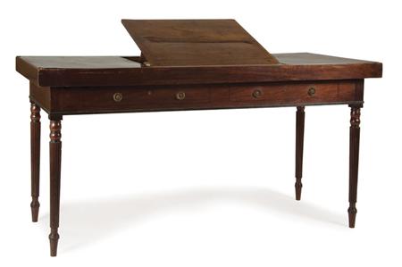 Appraisal: Regency Mahogany Game Table Estimate -