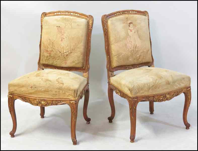 Appraisal: TH CENTURY FRENCH PARLOR SUITE Comprised of a canape pair