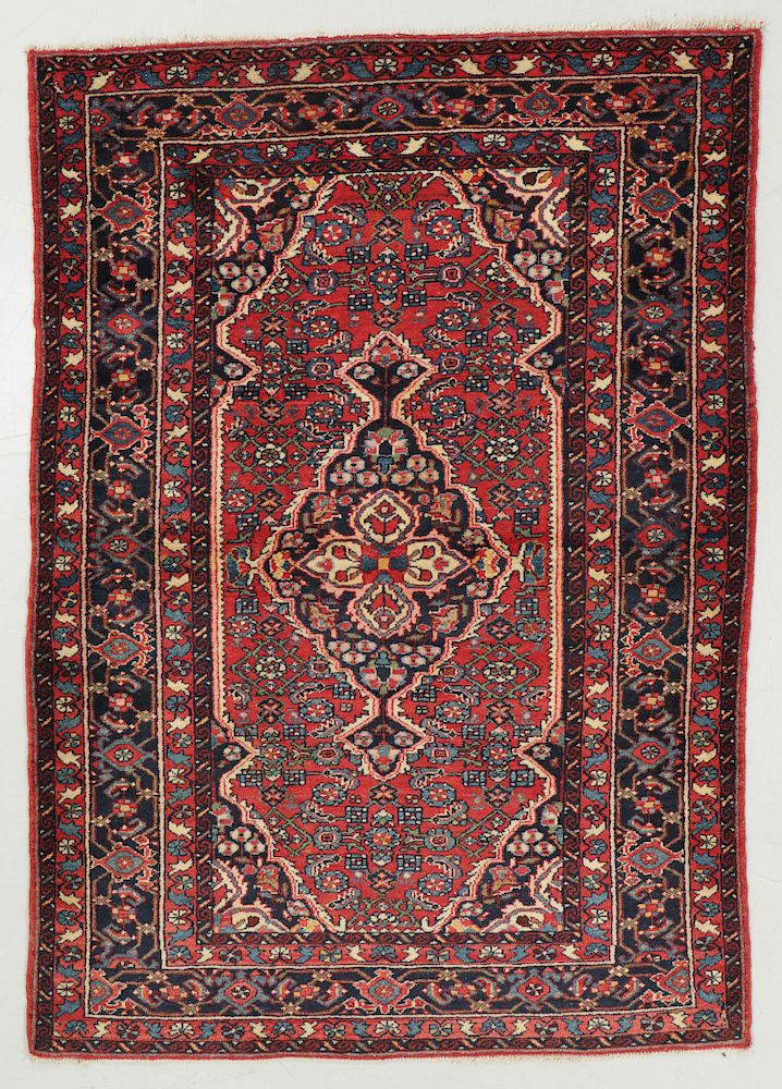 Appraisal: Semi-Antique Ingelas Rug Persia ' '' x ' '' Semi-Antique