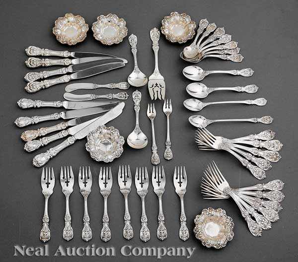 Appraisal: A Reed and Barton Francis I Sterling Silver Flatware Service