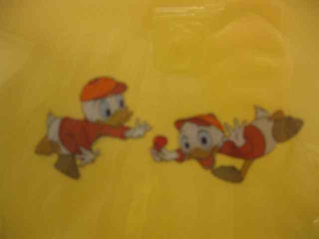 Appraisal: Disney Animation Cel Donald Ducks Nephew full celluloid with Christies