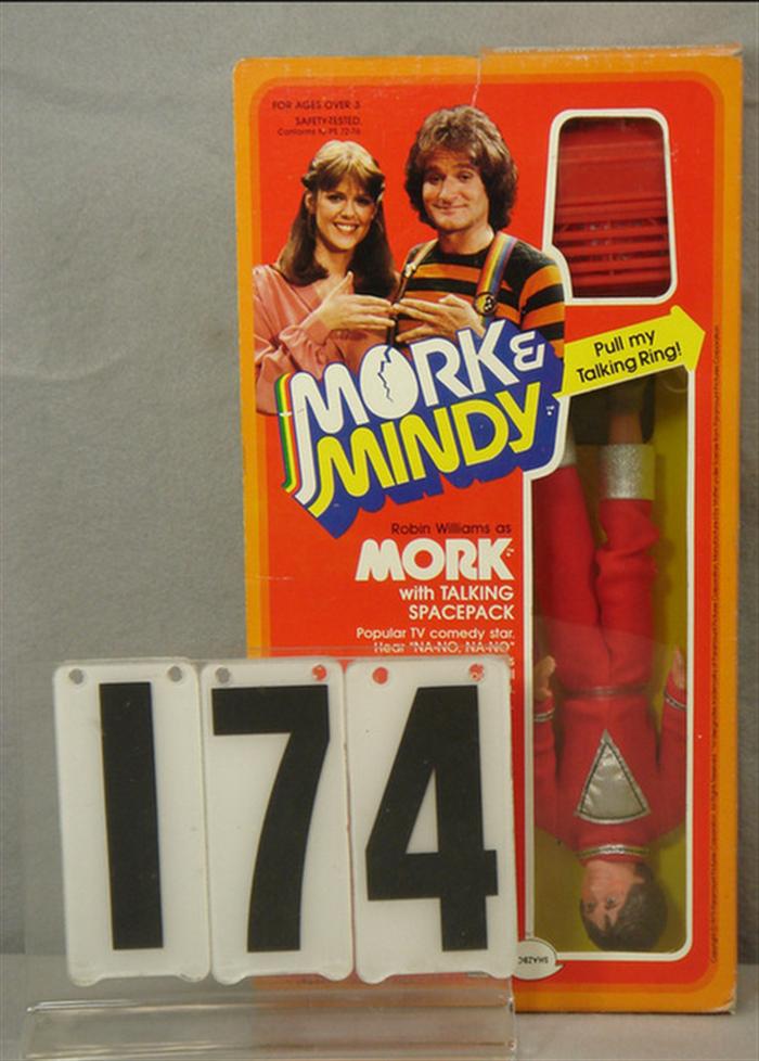 Appraisal: Mattel Talking Mork Doll mint in original box Estimate -