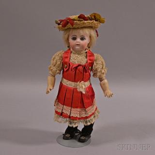 Appraisal: Francois Gautier Bisque Head Doll France th century the socket