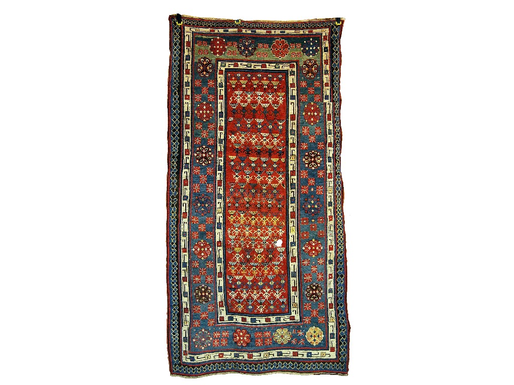 Appraisal: Antique Caucasian Talish design rug late th century