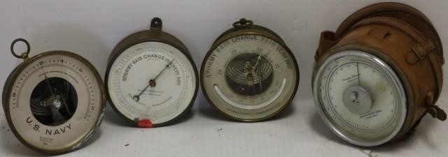 Appraisal: INSTRUMENTS LATE TH AND EARLY TH C TOINCLUDE BAROMETERS AND