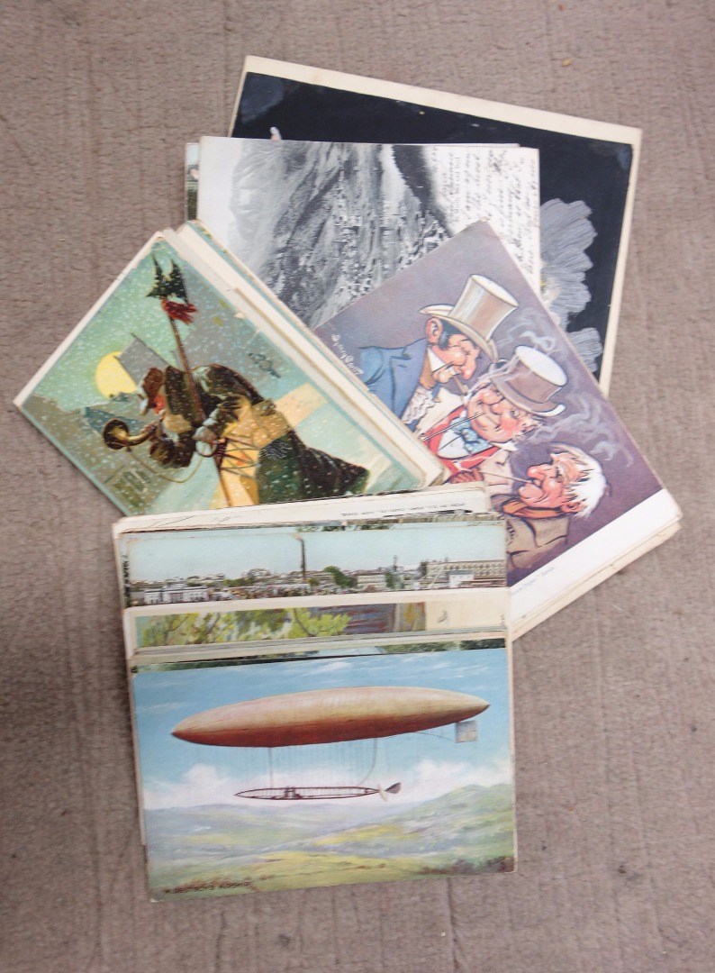 Appraisal: POSTCARDS - Sentimental Humour approx cards sold with approx of