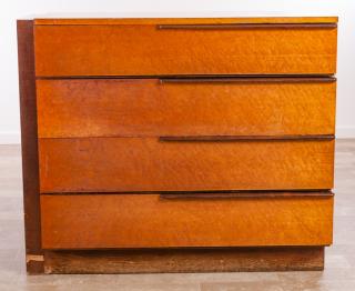 Appraisal: Gilbert Rohde Art Deco Four Drawer Dresser Circa Art Deco