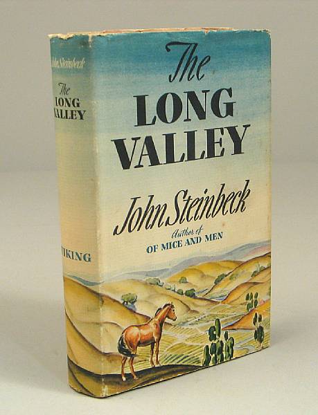 Appraisal: STEINBECK JOHN The Long Valley New York Viking Press Terra