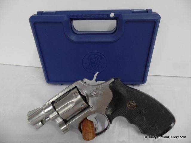 Appraisal: Smith Wesson Model Shot Snub Nose Revolver A very nice